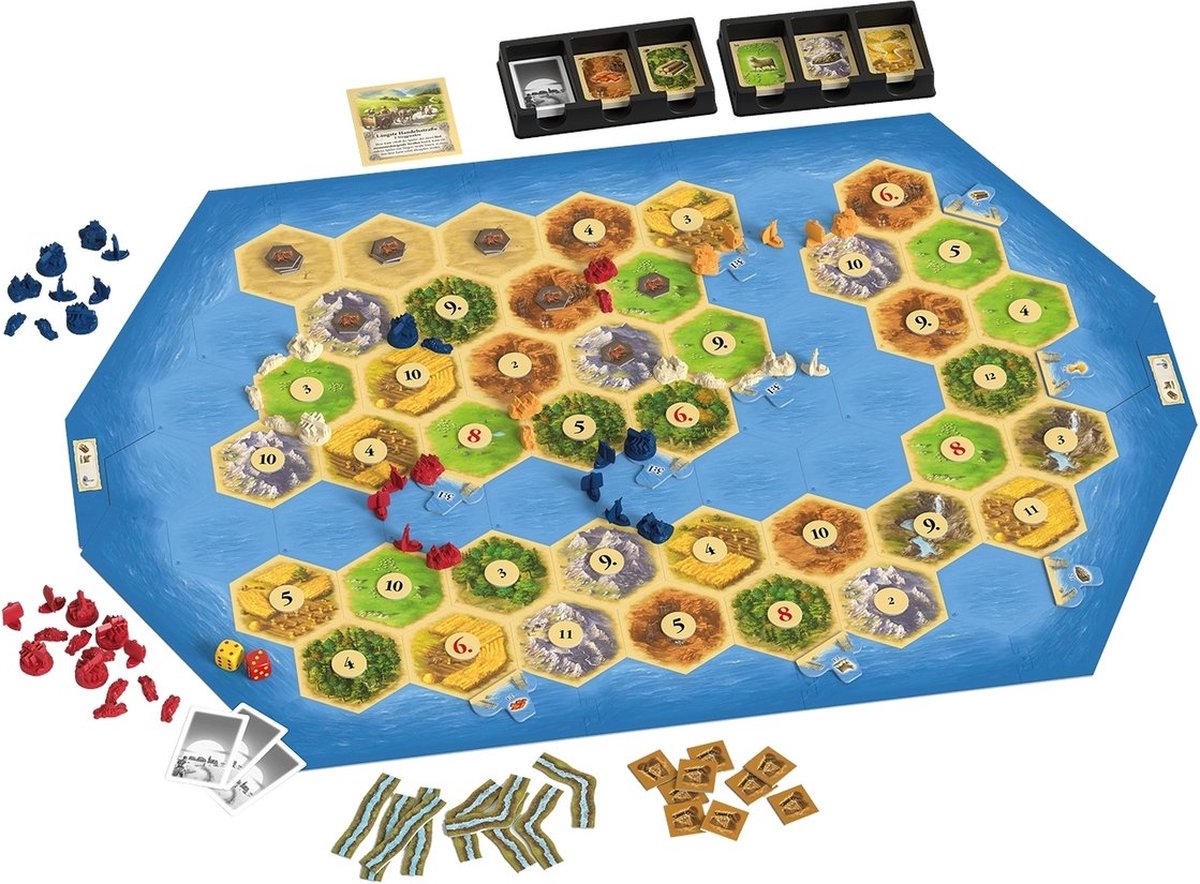 999 Games - Catan: Uitbreiding Schatten, Draken & Ontdekkingsreizigers - Bordspel