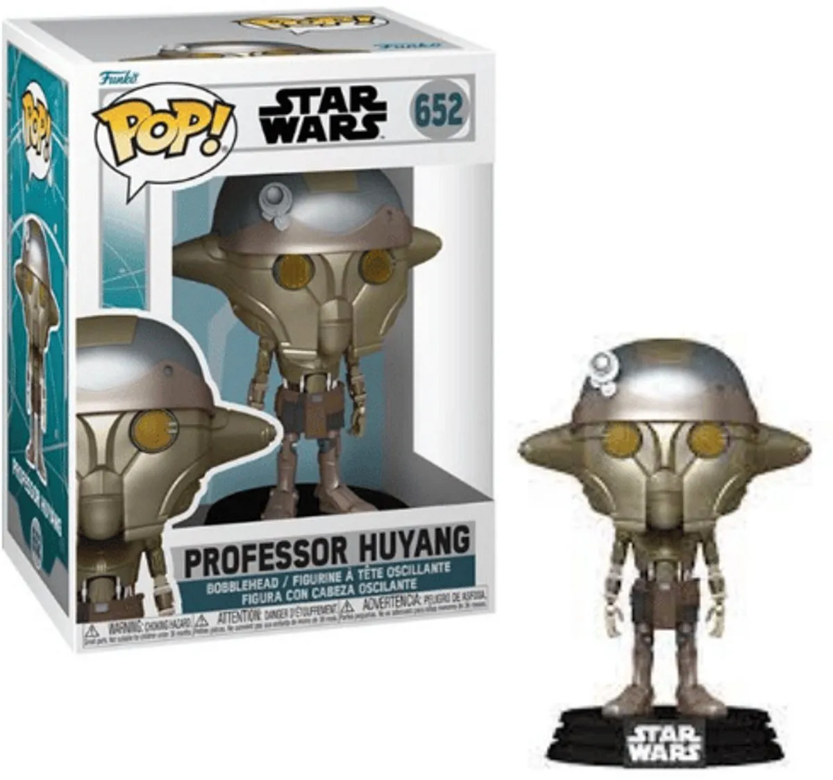 Funko Pop Star Wars Professor Huyang - #652