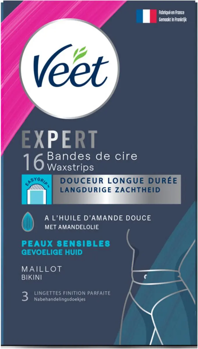 Veet Expert Koude Waxstrips Bikini Sensitive
