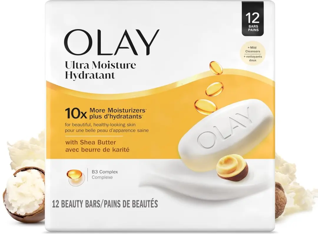 Olay Ultra Moisture Beauty Bar Shea Butter 12x90g