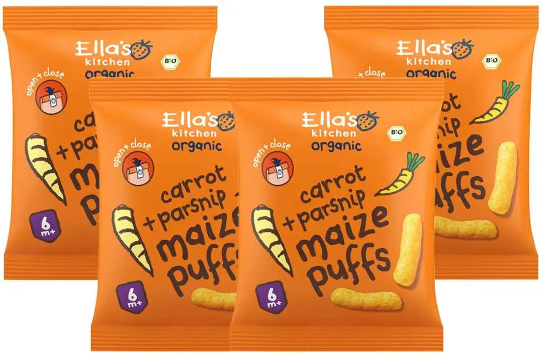Ella’s Kitchen Gepofte Smikkelstengels Wortel & Pastinaak 80g