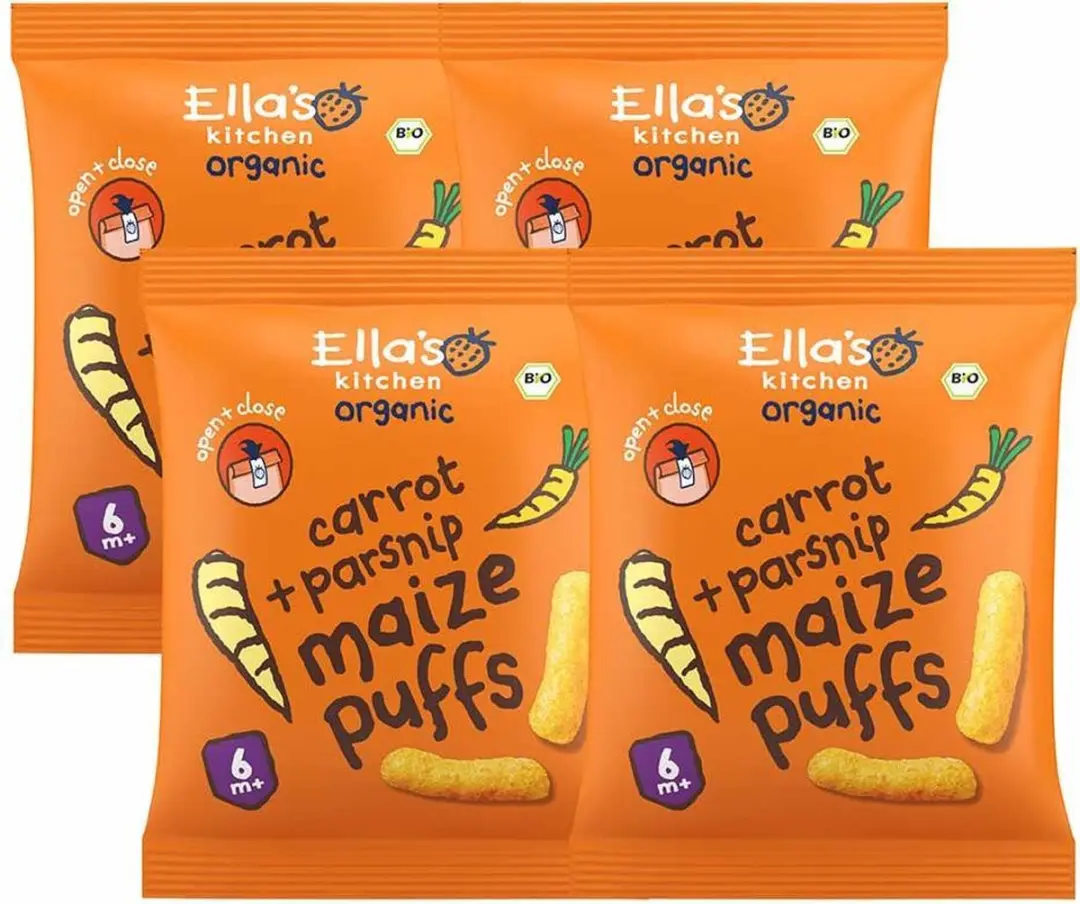 Ella’s Kitchen Gepofte Smikkelstengels Wortel & Pastinaak 80g