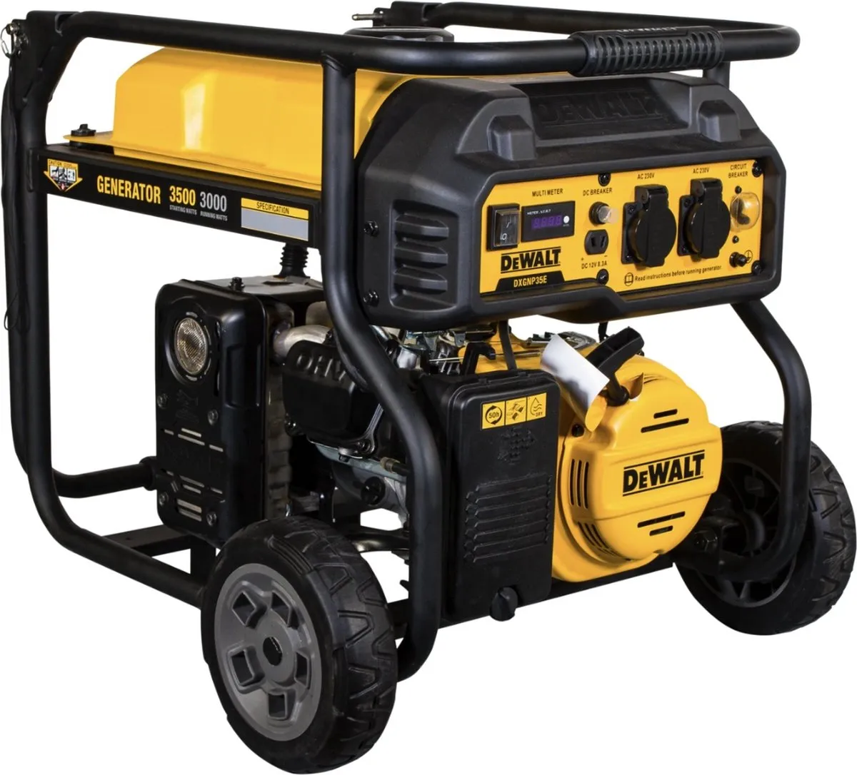 DeWalt DXGNP35E Benzine Generator 3500W - 20L - afbeelding 6 van 6