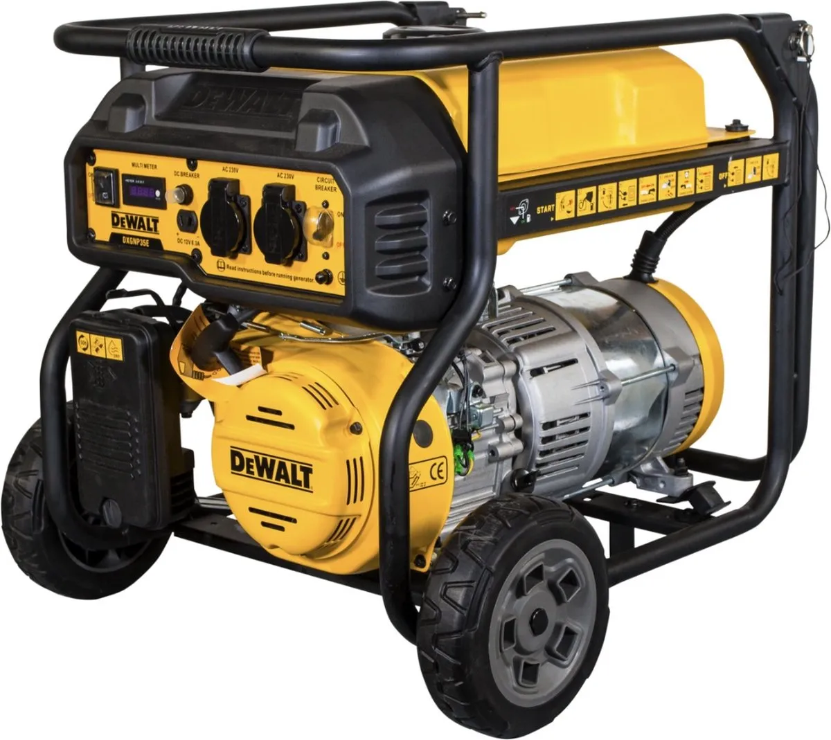 DeWalt DXGNP35E Benzine Generator 3500W - 20L