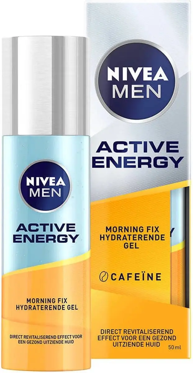 NIVEA MEN Active Energy Morning Fix Gezichtsgel 50ml
