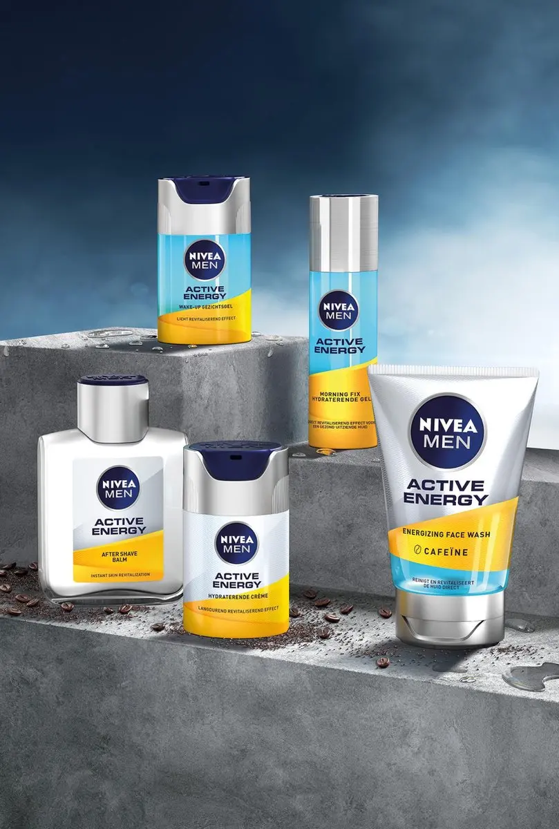 NIVEA MEN Active Energy Morning Fix Gezichtsgel 50ml