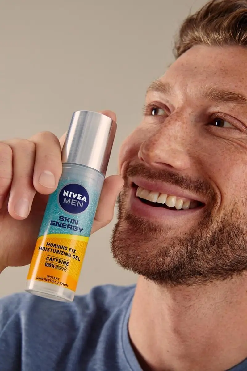 NIVEA MEN Active Energy Morning Fix Gezichtsgel 50ml