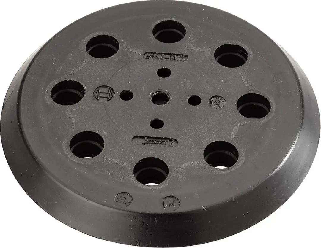 Steunschijf klit, 125 mm, standaard