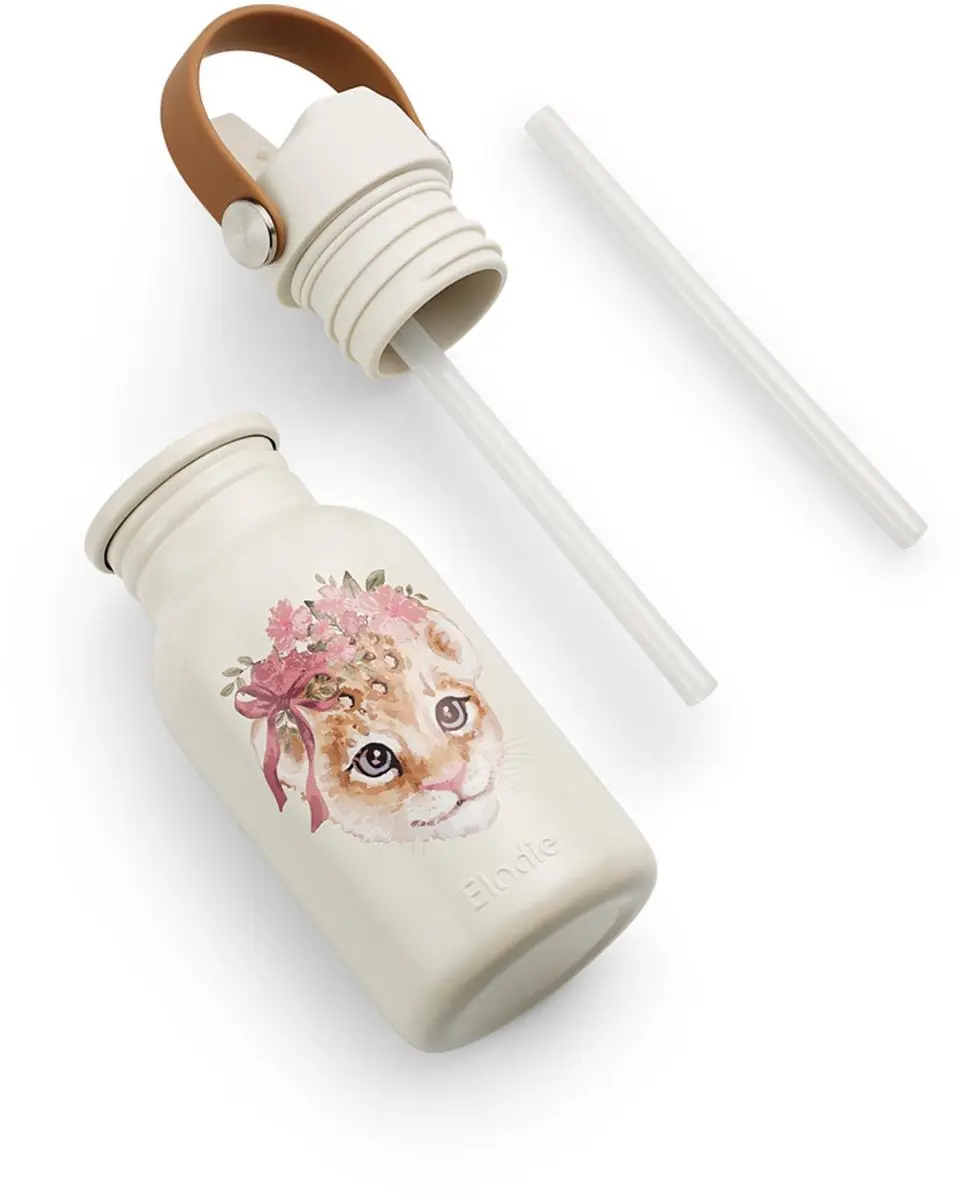Elodie Waterfles Rosy Bow Leo