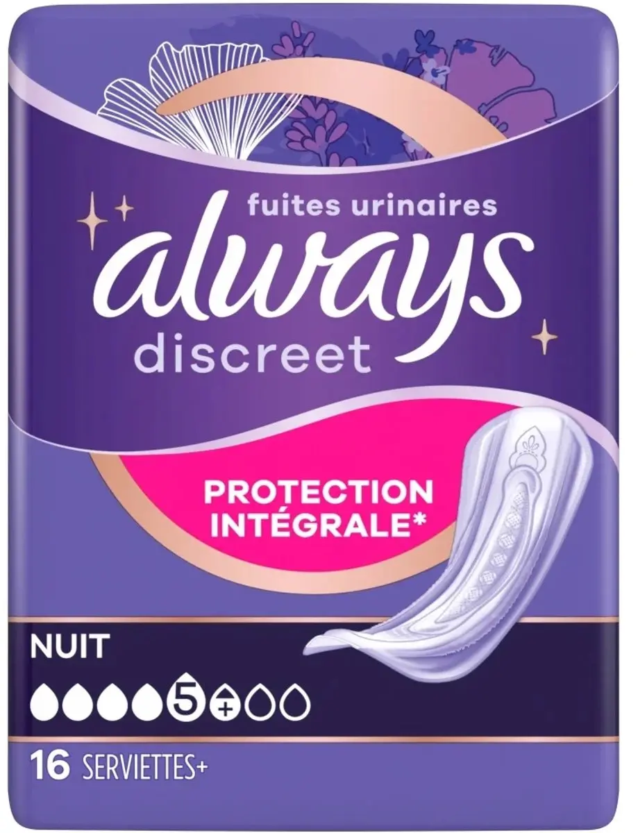 Always Discreet Nacht 16ST - 1 Stuk