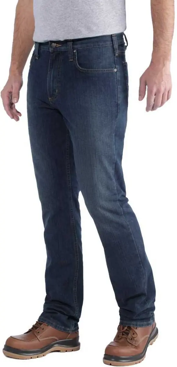 Carhartt Slim Fit 5-Pocket Tapered Jean 32/34 - Navy