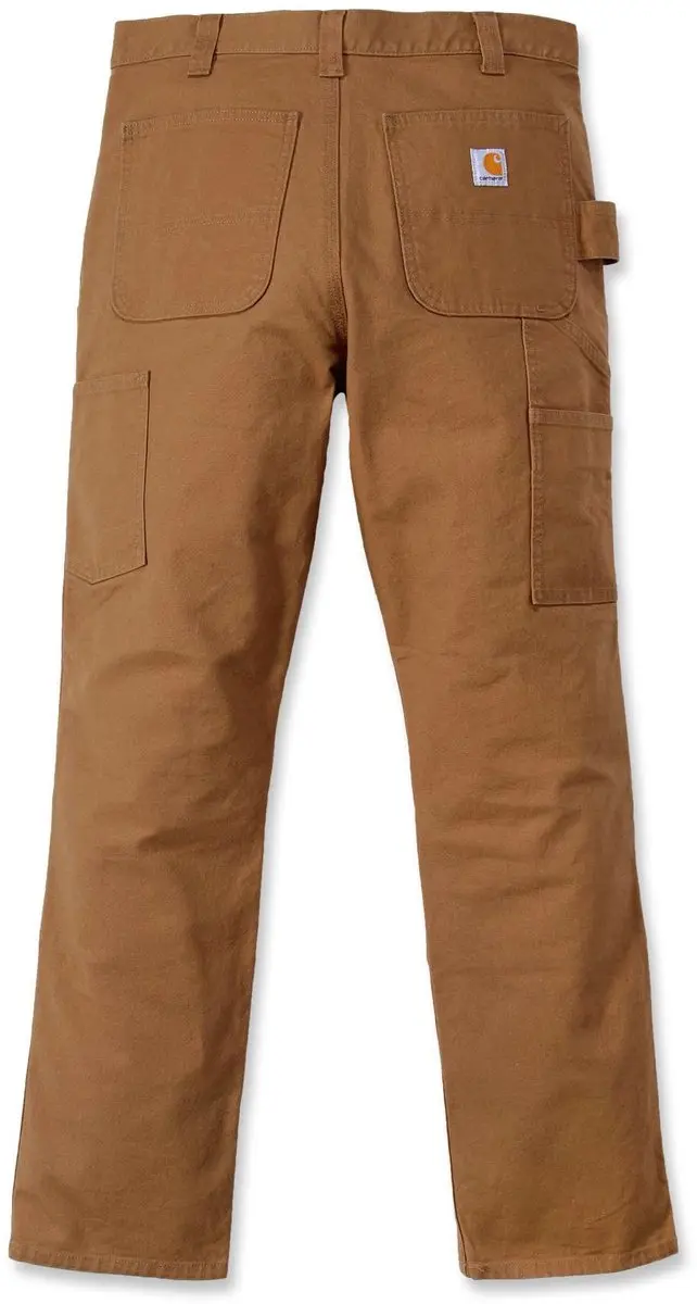 Carhartt Heren Stretch Duck Double Front Werkbroek - W40/L32-34 - Bruin