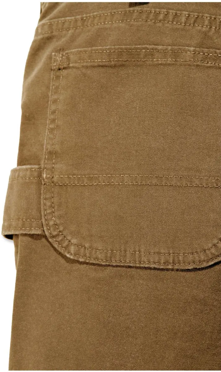 Carhartt Crawford Pant Dames Slim-Fit Yukon - Maat 8 - Bruin