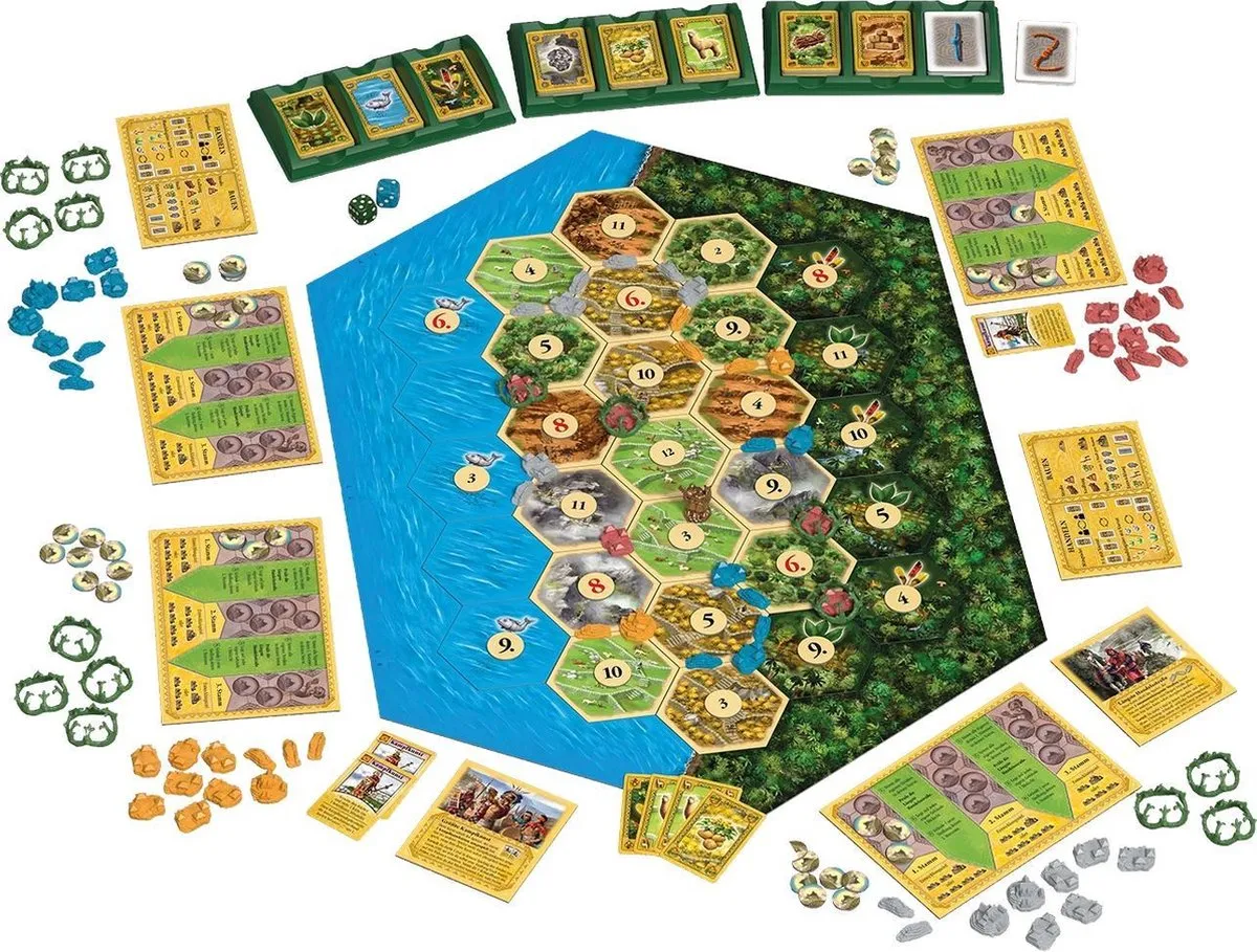 999 Games Catan: De Opkomst van de Inca's Bordspel - 3-4 Spelers