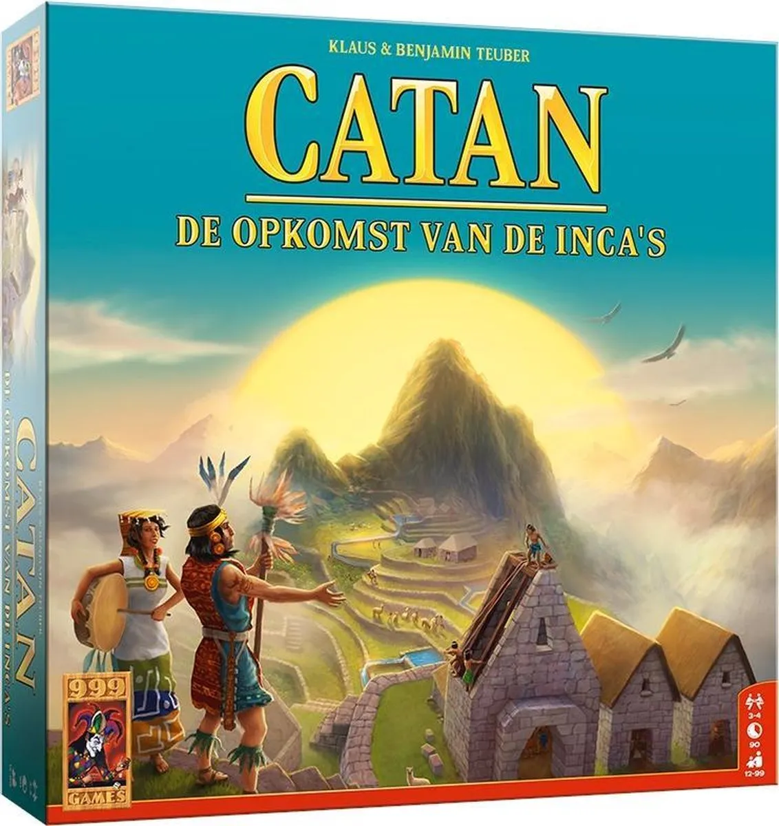 999 Games Catan: De Opkomst van de Inca's Bordspel - 3-4 Spelers