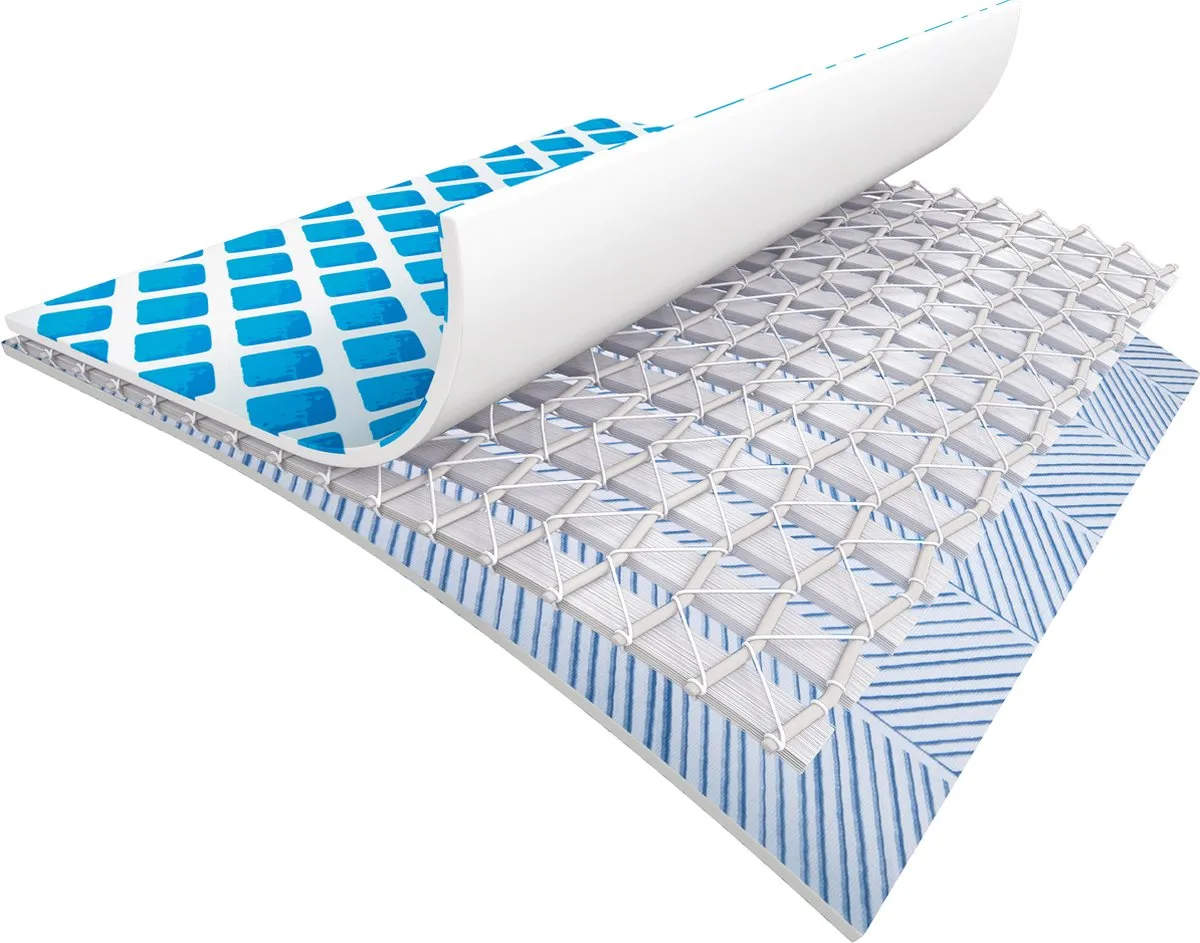 Intex Chevron Prism Opzetzwembad 400x200x100cm - 6.84m³ - Wit/Blauw - afbeelding 5 van 6