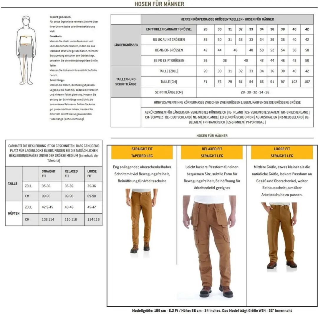 Carhartt Ripstop Cargo Broek 31/34 - Shadow