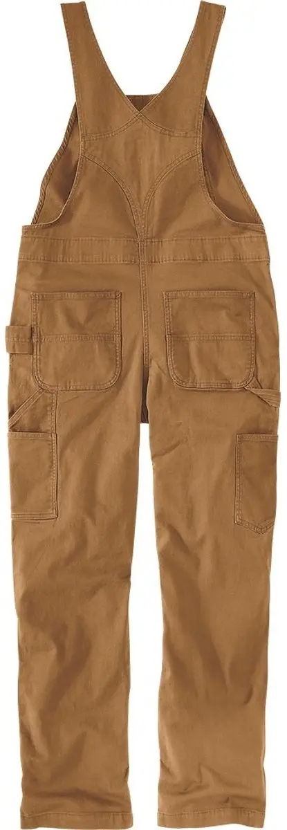 Carhartt Damesoverall Relaxed Fit Denim - XL - Bruin