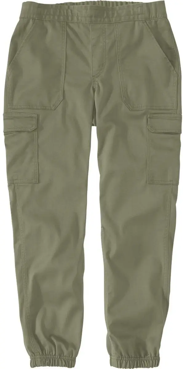 Carhartt Dames Relaxed F-it Twill Joggingbroek 106522 - LT - Zwart