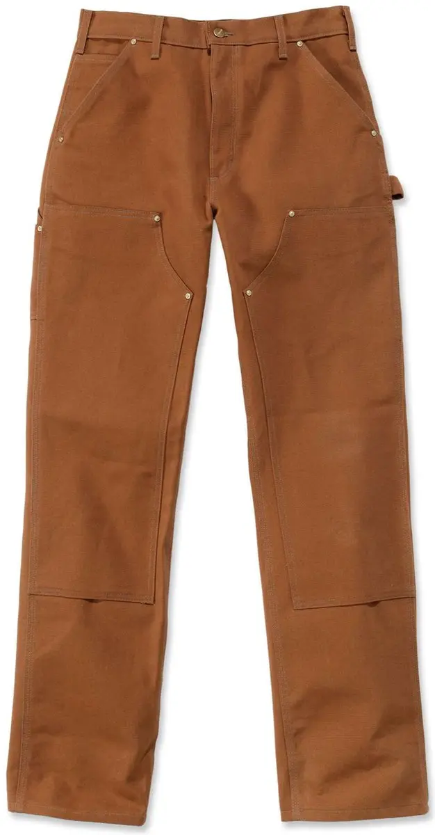 Carhartt Heren Duck D. Front Logger Pant W42xL34 - Bruin