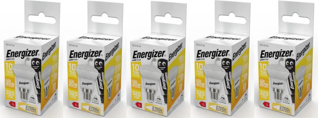 Energizer R39 E14 LED Lamp 4,5W Warmwit - 5 Stuks - Mat