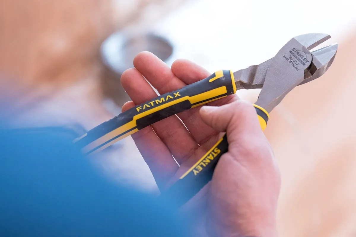 Stanley FatMax Zijsnijtang 200mm - Geel/Zwart