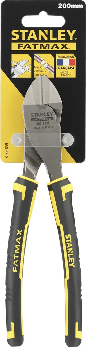Stanley FatMax Zijsnijtang 200mm - Geel/Zwart