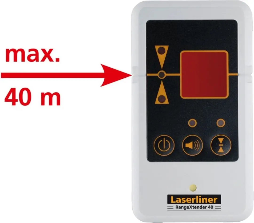 Laserliner RangeXtender RX 40 Mag Handontvanger - Rode Laser 40m