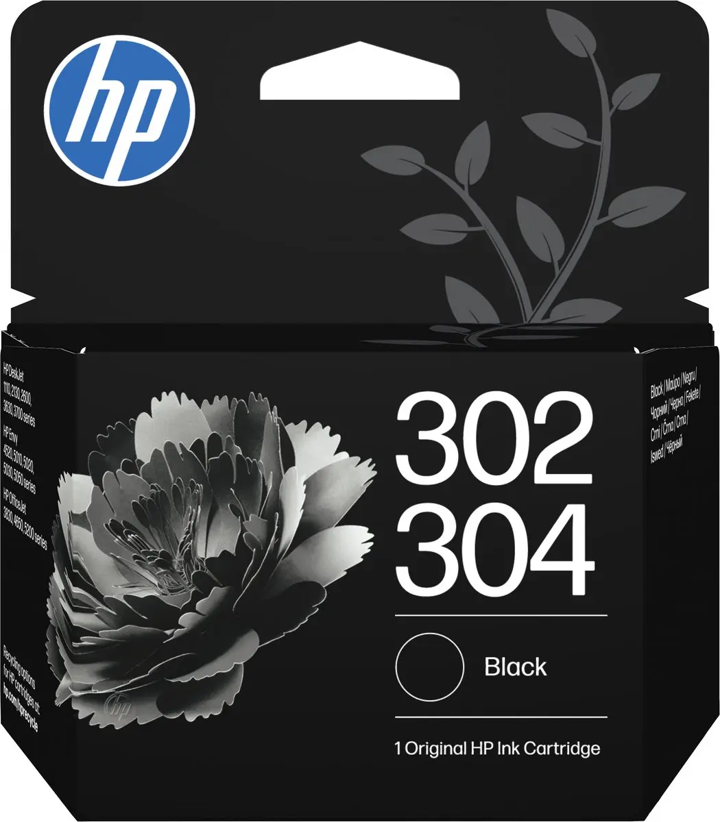 HP 302/304 originele zwarte inktcartridge
