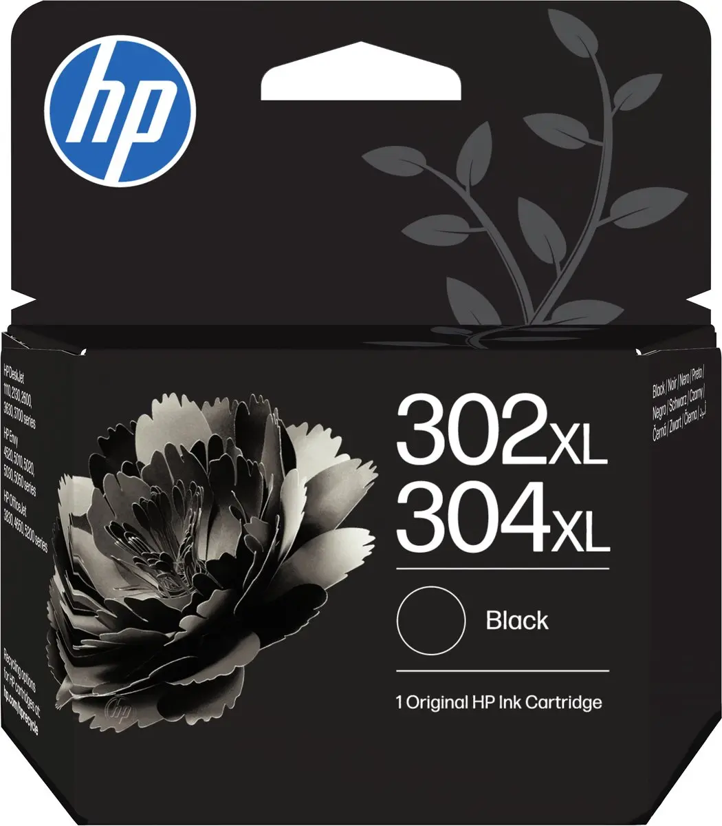 HP 302XL/304XL originele zwarte inktcartridge