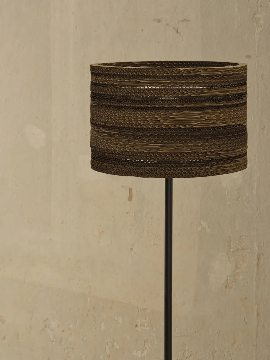 LEDVANCE Decor Karton Cilinder Vloerlamp E27 - Bruin
