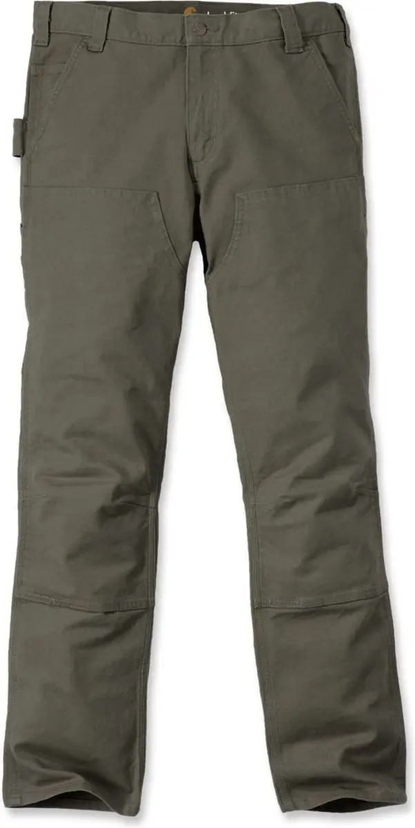 Carhartt Herenbroek Stretch Duck Double Front - W34xL32 - Tarmac