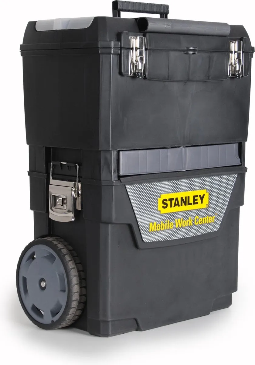 Stanley Mobile Work Center 2in1 1-93-968 Gereedschapskoffer - Zwart/Grijs