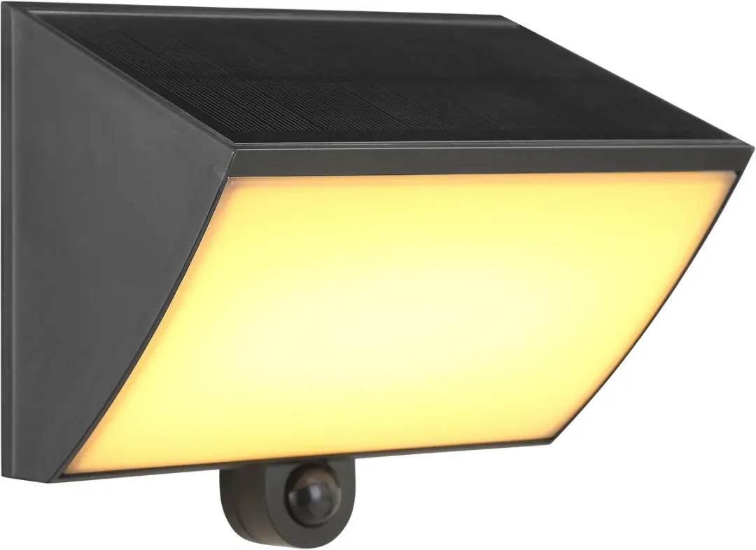 Brilliant Sierra Zonne Wandlamp 6W - Bewegingsmelder IP54