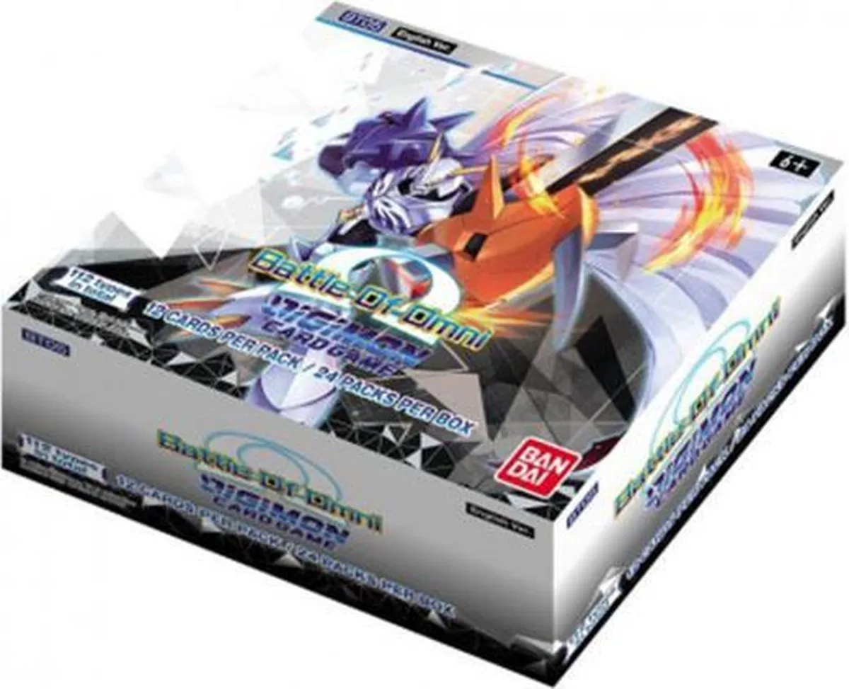 Bandai Namco Digimon Card Game BT04 Battle of Omni Boosterbox