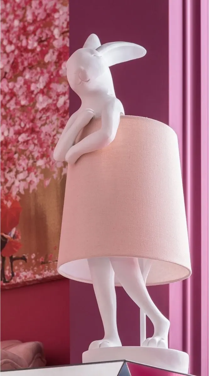 Kare Design Tafellamp Animal Konijn - Wit - afbeelding 6 van 6
