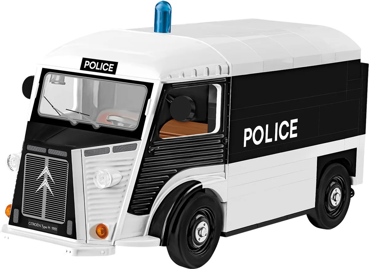 Cobi Citroën Type H Police 24630 - 180 Stuks - Wit/Zwart
