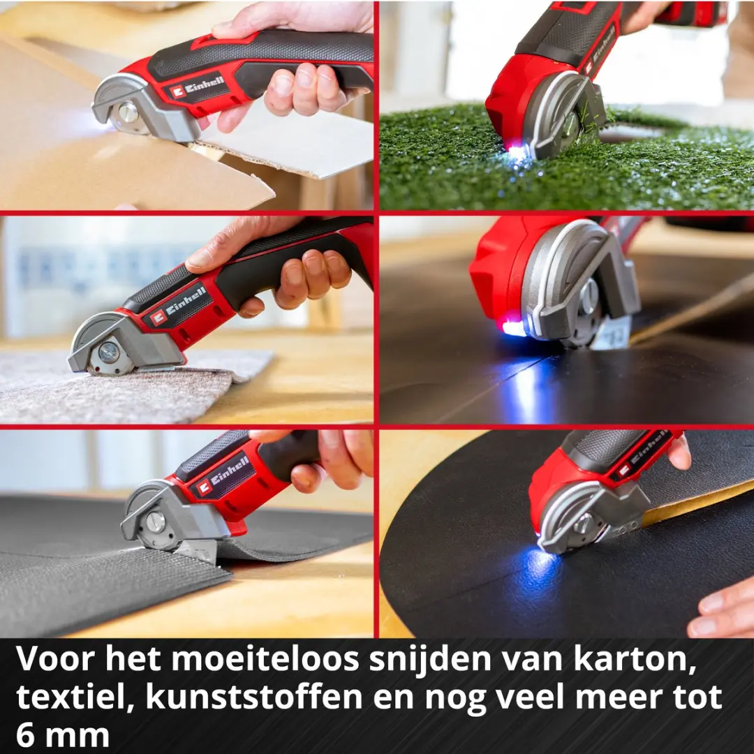 Einhell Accu Universele Snijder TE-UC 18/6 Li Solo 18V - MPN 4432010 - afbeelding 6 van 6