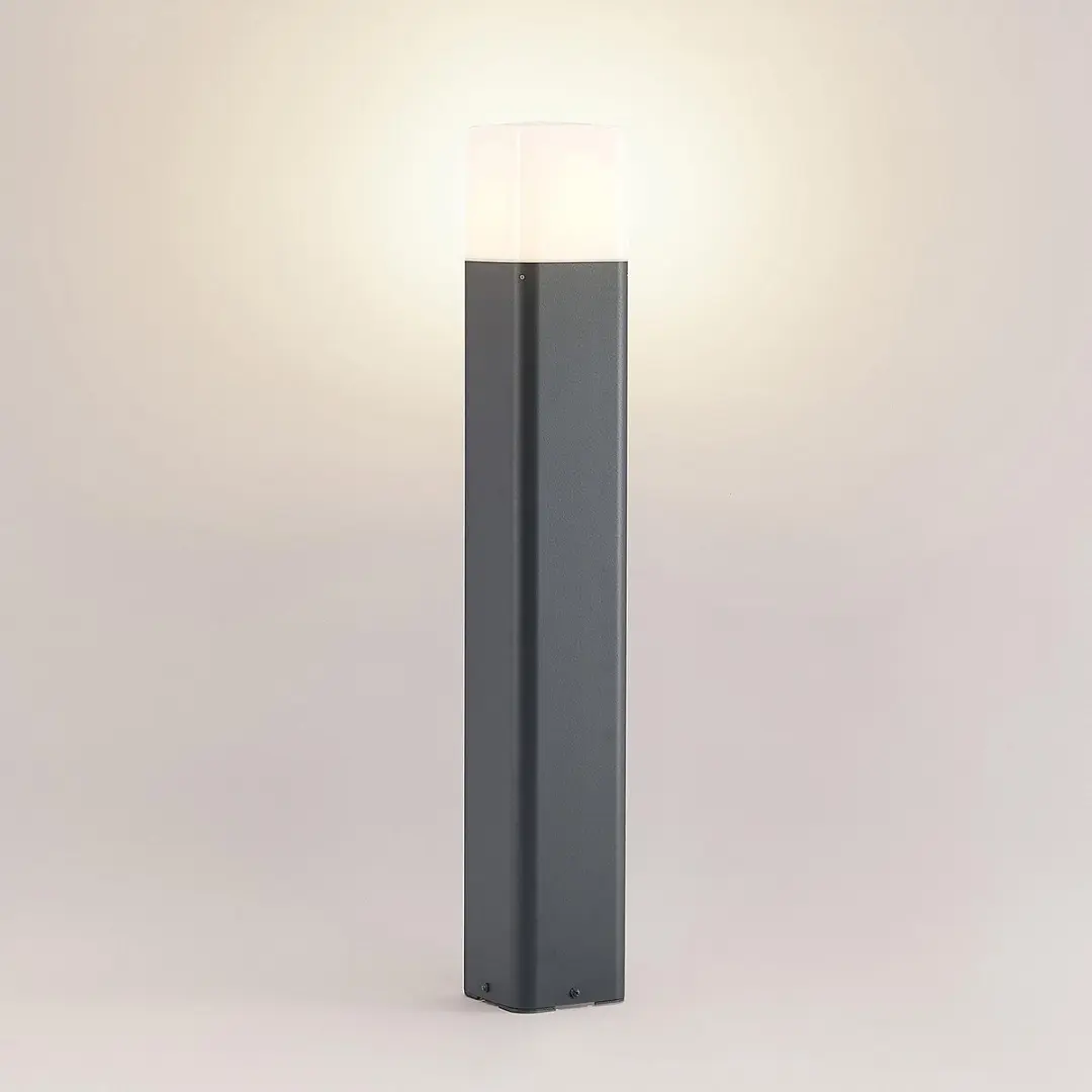 Lucande Tuinpadverlichting E27 Antraciet/Wit