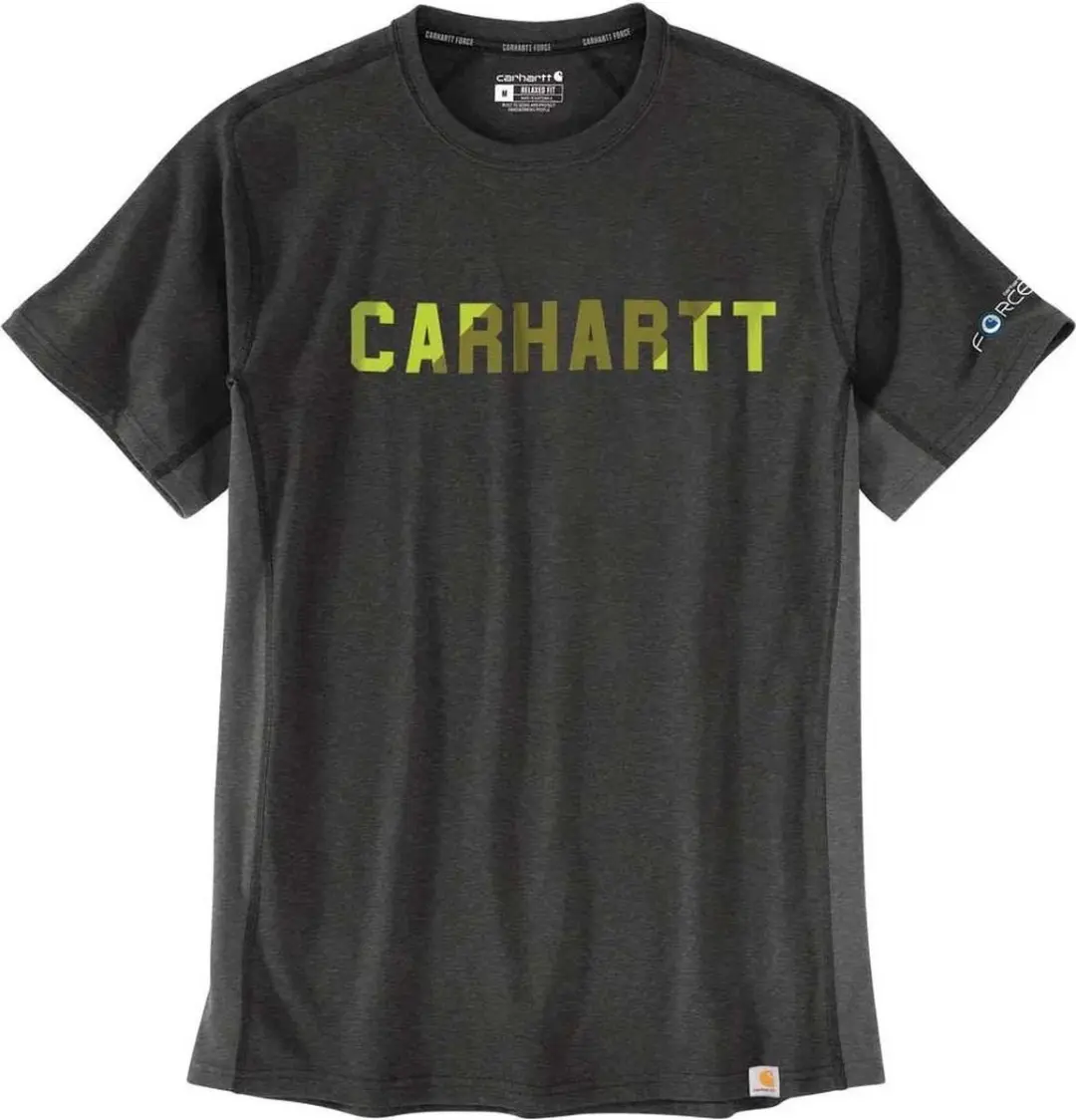 Carhartt Force Flex Block Logo T-shirt Heren M