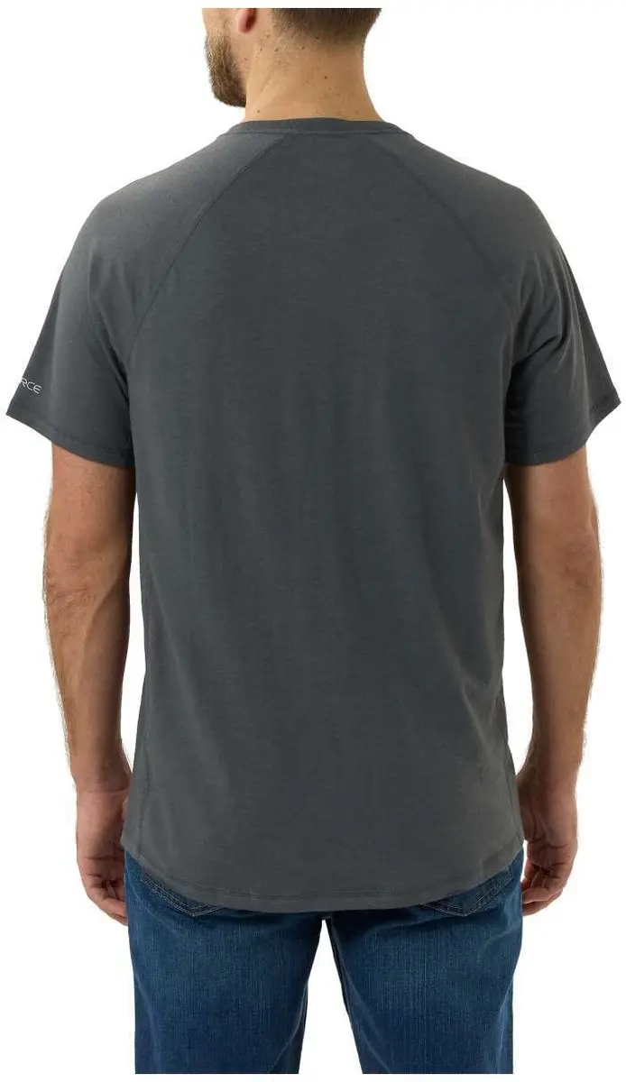 Carhartt Force Flex Block Logo T-shirt Heren M - Carbon Heather