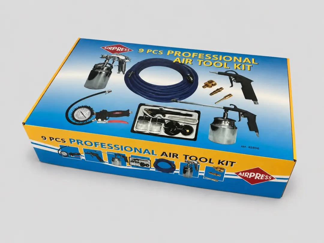Airpress Perslucht Accessoireset 9-delig AIR45896S1