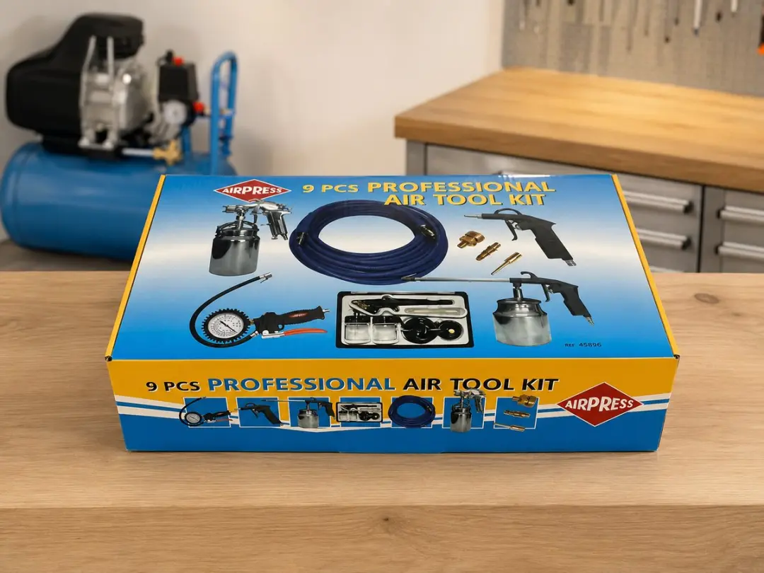 Airpress Perslucht Accessoireset 9-delig AIR45896S1