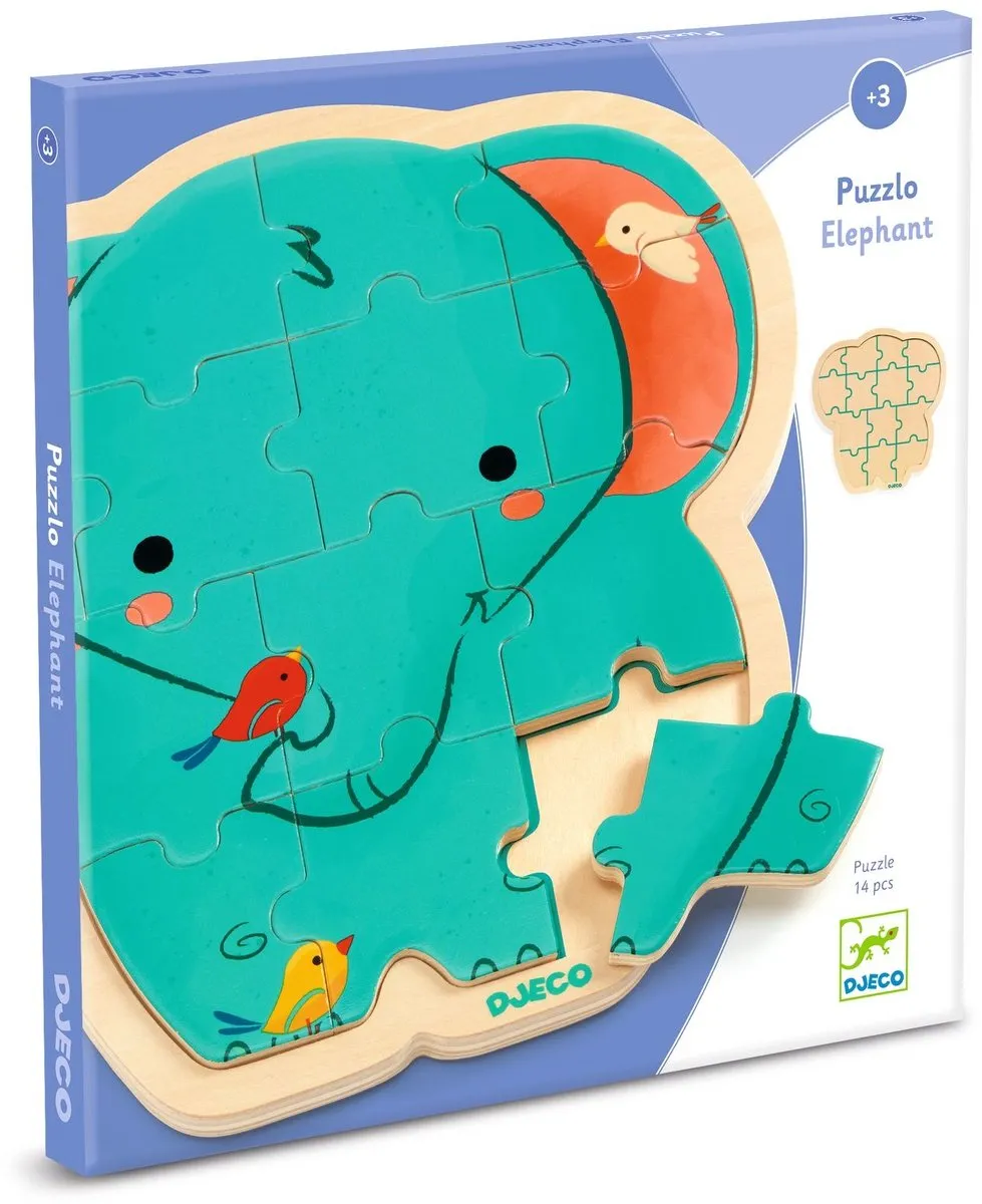 Djeco Olifant Puzzel
