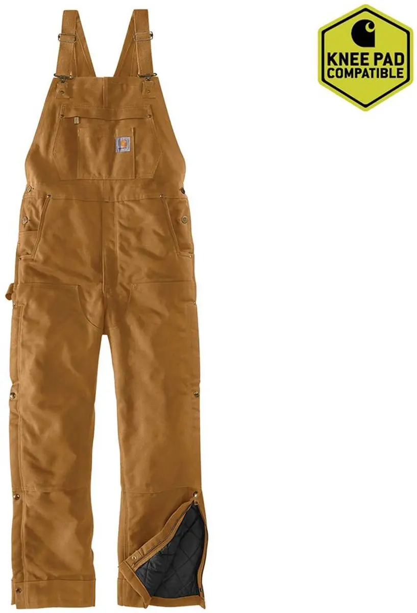 Carhartt Firm Duck Overall - S - Bruin