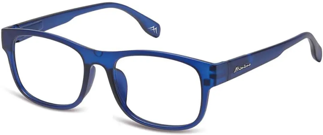 Montana MRC1B Leesbril +3.00 met Clip-On Zonnebril - Blauw