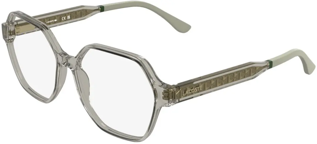 Lacoste L4000 Brilmontuur - Transparent Beige