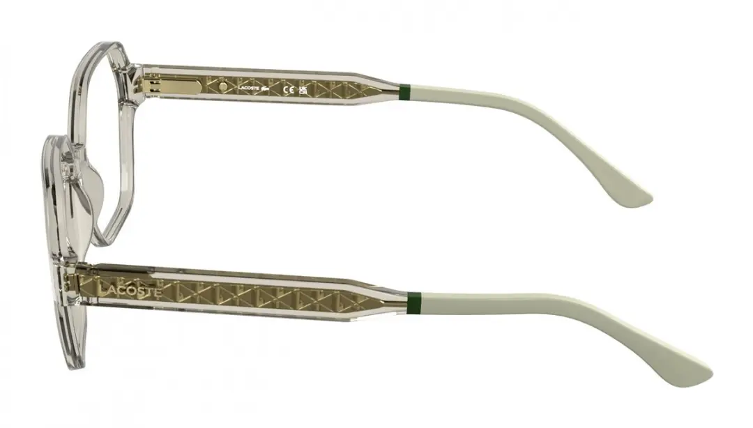 Lacoste L4000 Brilmontuur - Transparent Beige