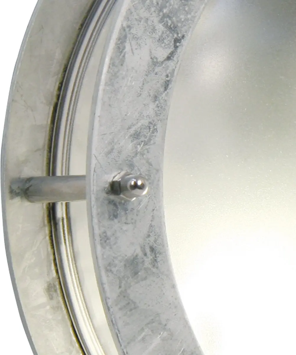 Nordlux Wandlamp Buiten Malte - Gegalvaniseerd - IP54 - Ø24cm - Grijs