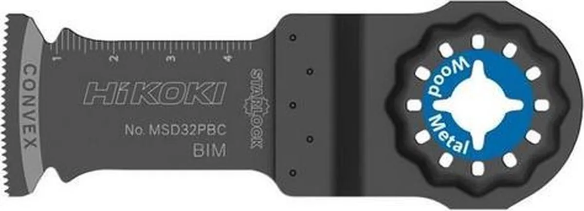 Hikoki MSD32PBC Multitoolblad 32x50mm - afbeelding 2 van 2